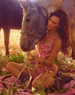 Bella Hadid – for Frankies Bikinies Collab February 2025
