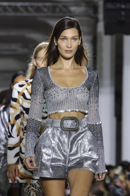 Bella Hadid - Roberto Cavalli Spring/Summer 2019 Fashion Show in Milan