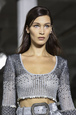 Bella Hadid - Roberto Cavalli Spring/Summer 2019 Fashion Show in Milan
