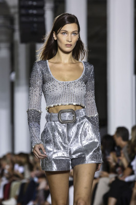 Bella Hadid - Roberto Cavalli Spring/Summer 2019 Fashion Show in Milan