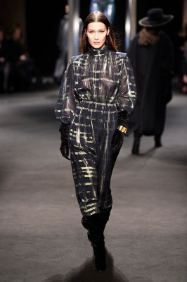 Bella Hadid at Alberta Ferretti Fall/Winter Show at Milan Fashion Week 
