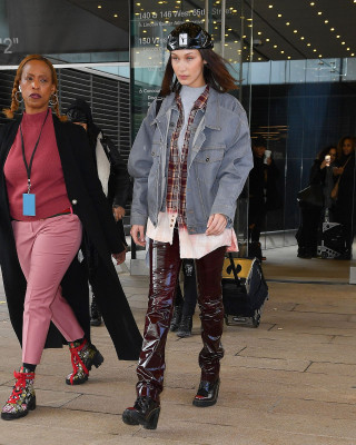 Bella Hadid at Michael Kors Fashion Show in NYC
