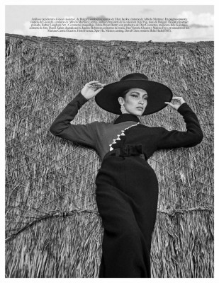 Bella Hadid in Vogue, Mexico, July 2018