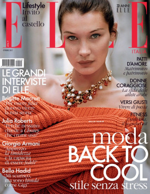 Белла Хадид в итальянском ELLE