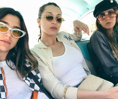 Bella Hadid Social Media Pics, March 2017
