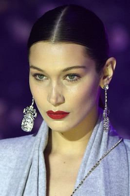 Bella Hadid - Brandon Maxwell Fall/Winter 2018 Fashion Show in New York