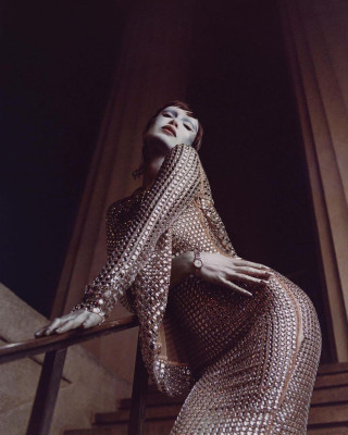 Bella Hadid by Luke Gilford for V Magazine // Spring 2021 