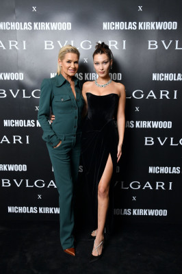 BELLA HADID at Bvlgari Celebrates Serpenti Forever in Milan 09/20/2017