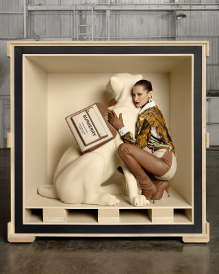 Bella Hadid for Burberry Campaign | 2020
