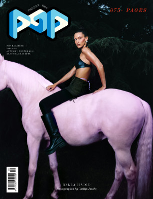 Bella Hadid by Carlijn Jacobs for POP #45 (2021)