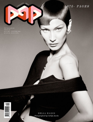 Bella Hadid by Carlijn Jacobs for POP #45 (2021)