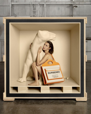 Bella Hadid for Burberry Campaign | 2020