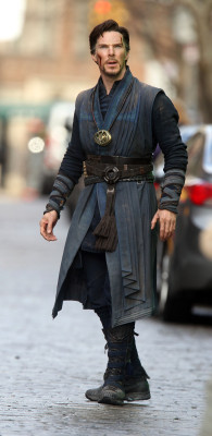 Benedict Cumberbatch - &#039;Doctor Strange&#039; On Set in New York 04/02/2016
