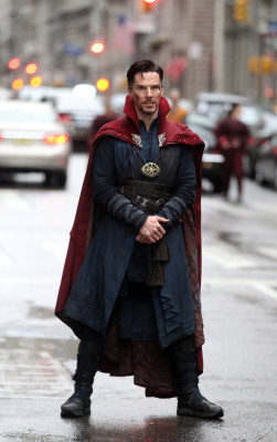 Benedict Cumberbatch - &#039;Doctor Strange&#039; On Set in New York 04/02/2016