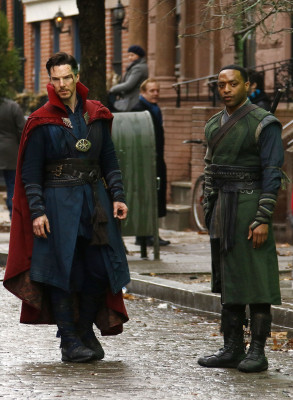 Benedict Cumberbatch - &#039;Doctor Strange&#039; On Set in New York 04/02/2016