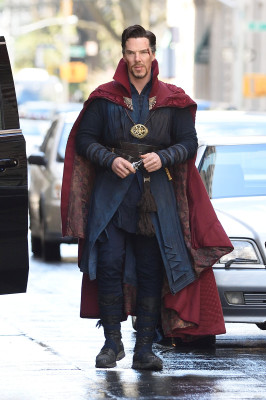 Benedict Cumberbatch - &#039;Doctor Strange&#039; On Set in New York 04/03/2016