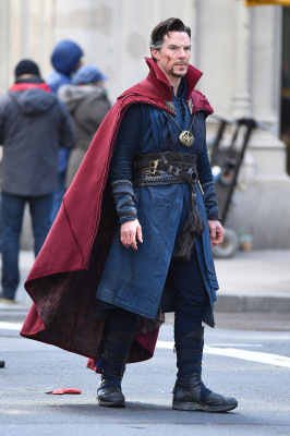 Benedict Cumberbatch - &#039;Doctor Strange&#039; On Set in New York 04/03/2016