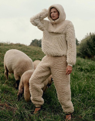 Bette Franke for Glamour Germany by Paul Bellaart