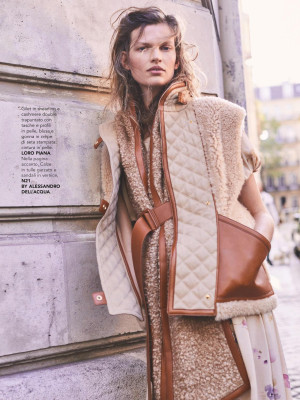 Bette Franke ~ Marie Claire Italia Febbraio 2023 by Stefano Galuzzi