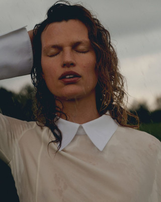Bette Franke for Glamour Germany  by Paul Bellaart