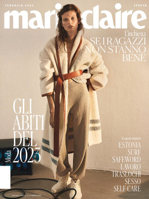 Bette Franke ~ Marie Claire Italia Febbraio 2023 by Stefano Galuzzi