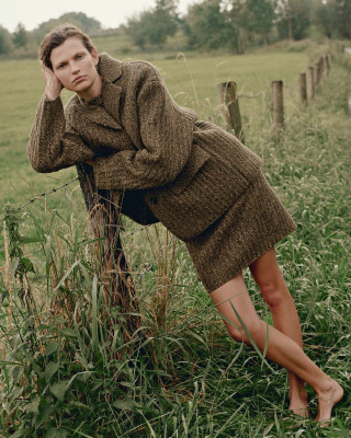 Bette Franke for Glamour Germany  by Paul Bellaart