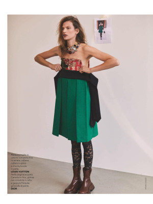Bette Franke ~ Marie Claire Italia Febbraio 2023 by Stefano Galuzzi