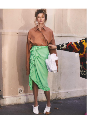 Bette Franke ~ Marie Claire Italia Febbraio 2023 by Stefano Galuzzi