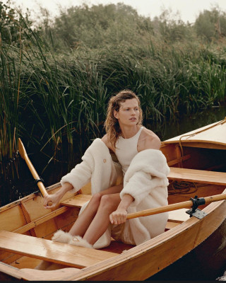 Bette Franke for Glamour Germany  by Paul Bellaart