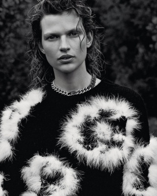 Bette Franke for Glamour Germany  by Paul Bellaart