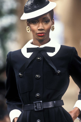 Beverly Peele ~ Yves Saint Laurent S/S 1994 Couture