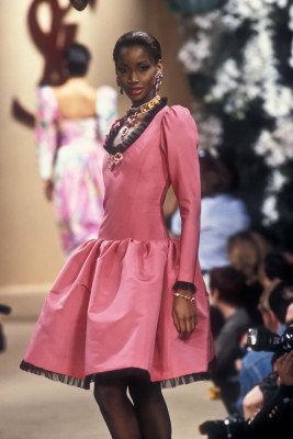 Beverly Peele ~ Yves Saint Laurent S/S 1994 Couture