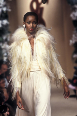 Beverly Peele ~ Yves Saint Laurent S/S 1994 Couture