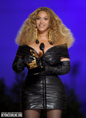 Beyonce - 63rd Grammy Awards in Los Angeles 03/14/2021