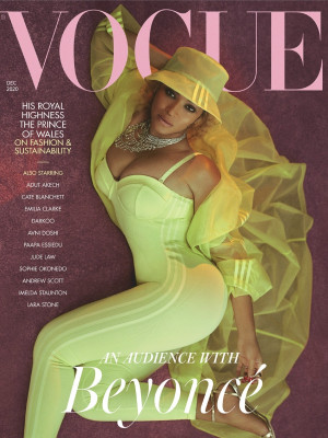Beyoncé by Kennedi Carter for British Vogue // 2020