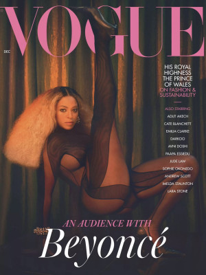 Beyoncé by Kennedi Carter for British Vogue // 2020
