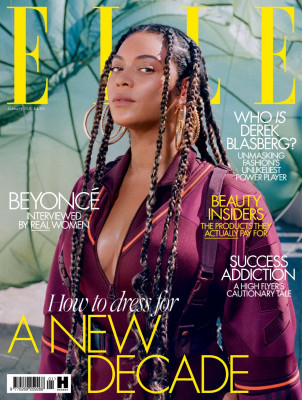 BEYONCE in Elle Magazine, UK January 2020