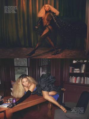 Beyoncé by Kennedi Carter for British Vogue // 2020