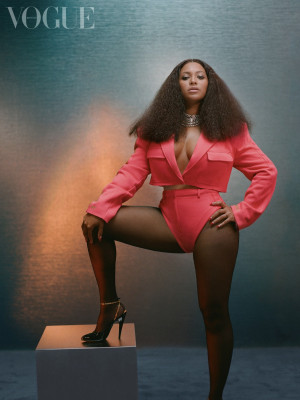 Beyoncé by Kennedi Carter for British Vogue // 2020
