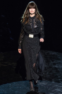 Bianca Balti - Emanuel Ungaro Autumn/Winter 2018 Fashion Show in Paris