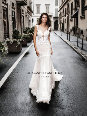 Bianca Balti - Alessandro Angelozzi Couture 2019 Bridal Collection campai