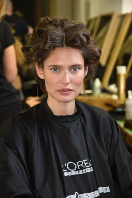 Bianca Balti - Blumarine Autumn/Winter 2018 Fashion Show in Milan