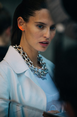 Bianca Balti - Off-White Spring/Summer 2019 Fashion Show in Paris