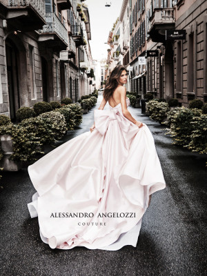 Bianca Balti - Alessandro Angelozzi Couture 2019 Bridal Collection campai
