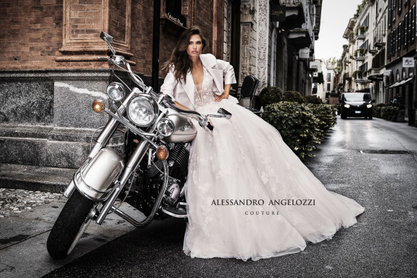 Bianca Balti - Alessandro Angelozzi Couture 2019 Bridal Collection campai