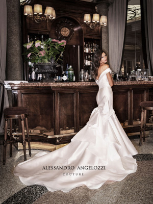 Bianca Balti - Alessandro Angelozzi Couture 2019 Bridal Collection campai