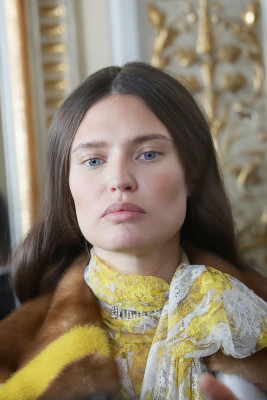 Bianca Balti - Blumarine Autumn/Winter 2018 Fashion Show in Milan