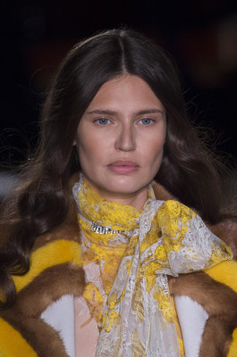 Bianca Balti - Blumarine Autumn/Winter 2018 Fashion Show in Milan