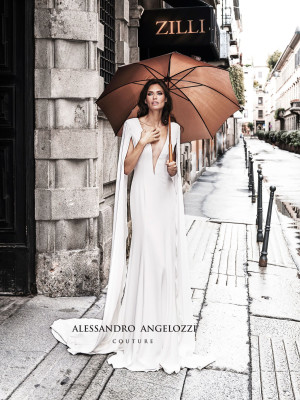 Bianca Balti - Alessandro Angelozzi Couture 2019 Bridal Collection campai
