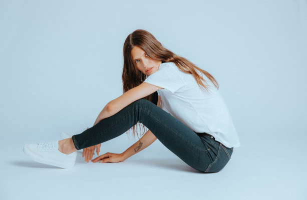 Bianca Balti - Rag &amp; Bone Denim Project Fall 2019